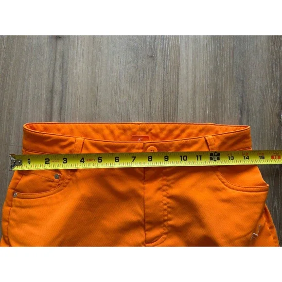 Puma‎ RICKIE FOWLER Orange Boys Golf Pants Size Large - Picture 7 of 8
